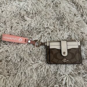 Coach card holder